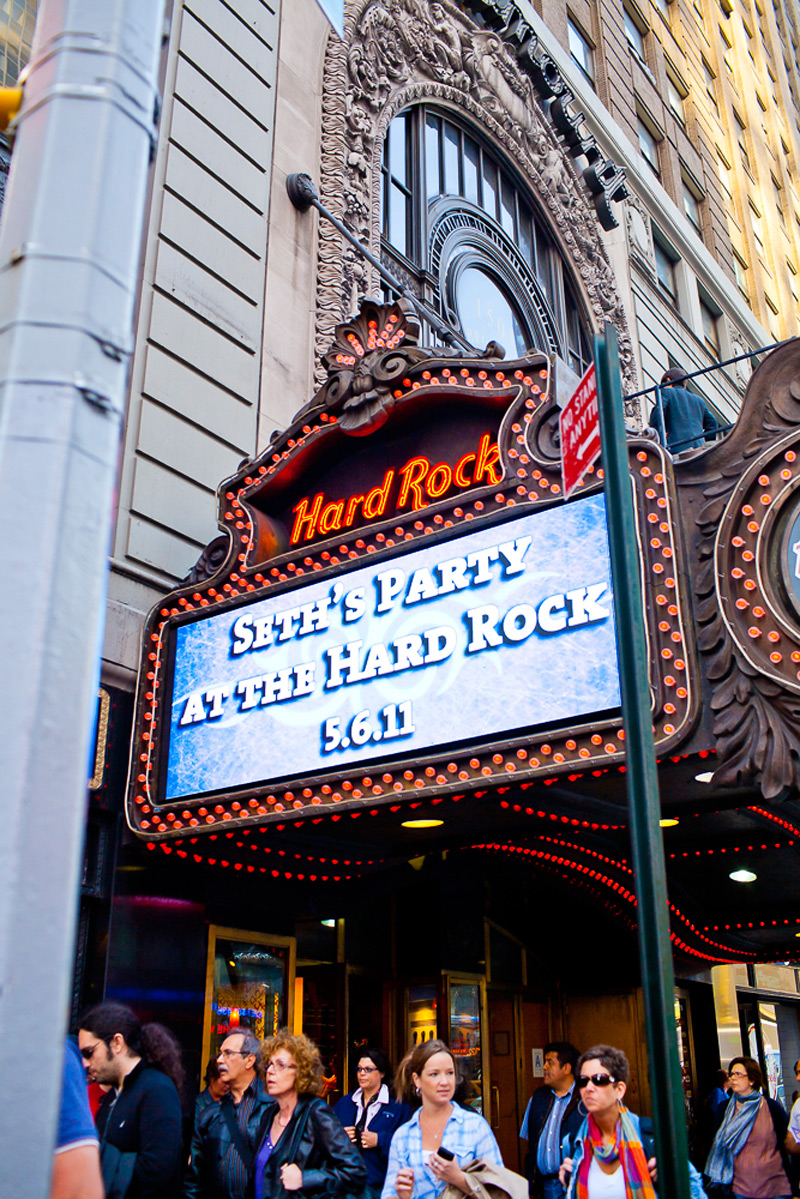 Hard Rock Cafe Bar Mitzvah Photo