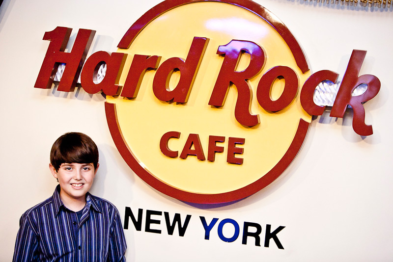 Hard Rock Cafe Bar Mitzvah Photo