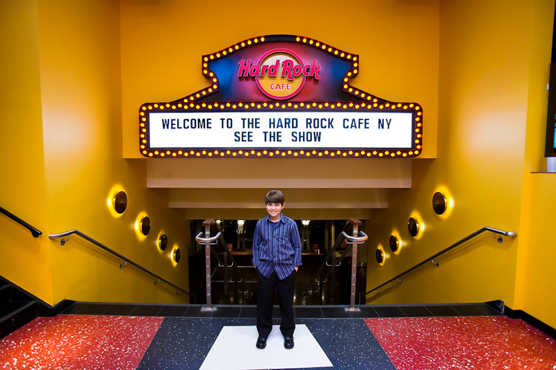 Hard Rock Cafe Bar Mitzvah Photo