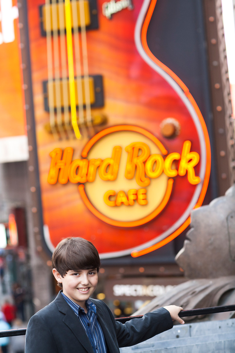 Hard Rock Cafe Bar Mitzvah Photo