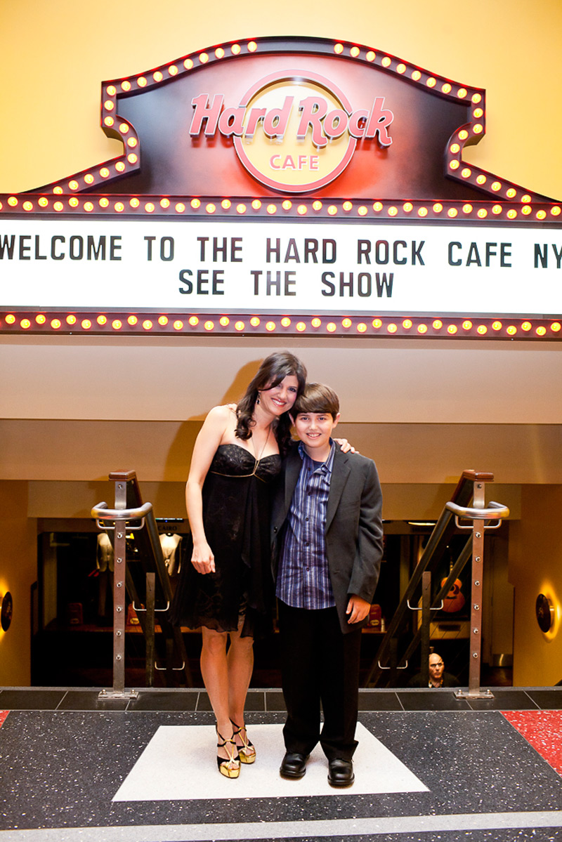Hard Rock Cafe Bar Mitzvah Photo