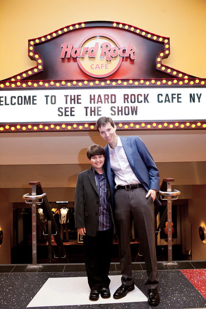 Hard Rock Cafe Bar Mitzvah Photo