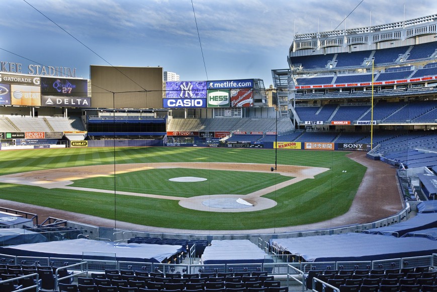 Yankee Stadium Bar Mitzvah Photo