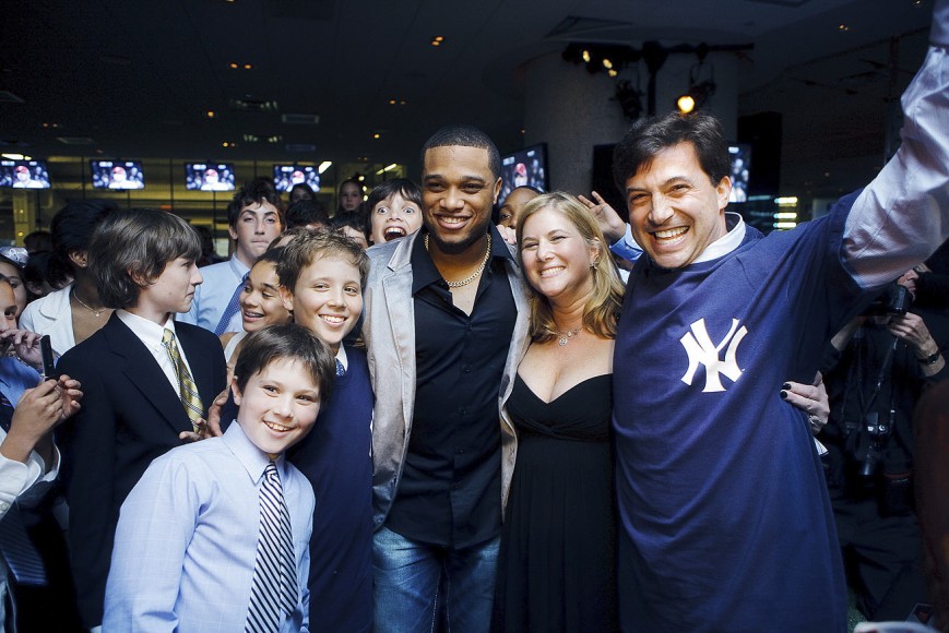 Yankee Stadium Bar Mitzvah Photo