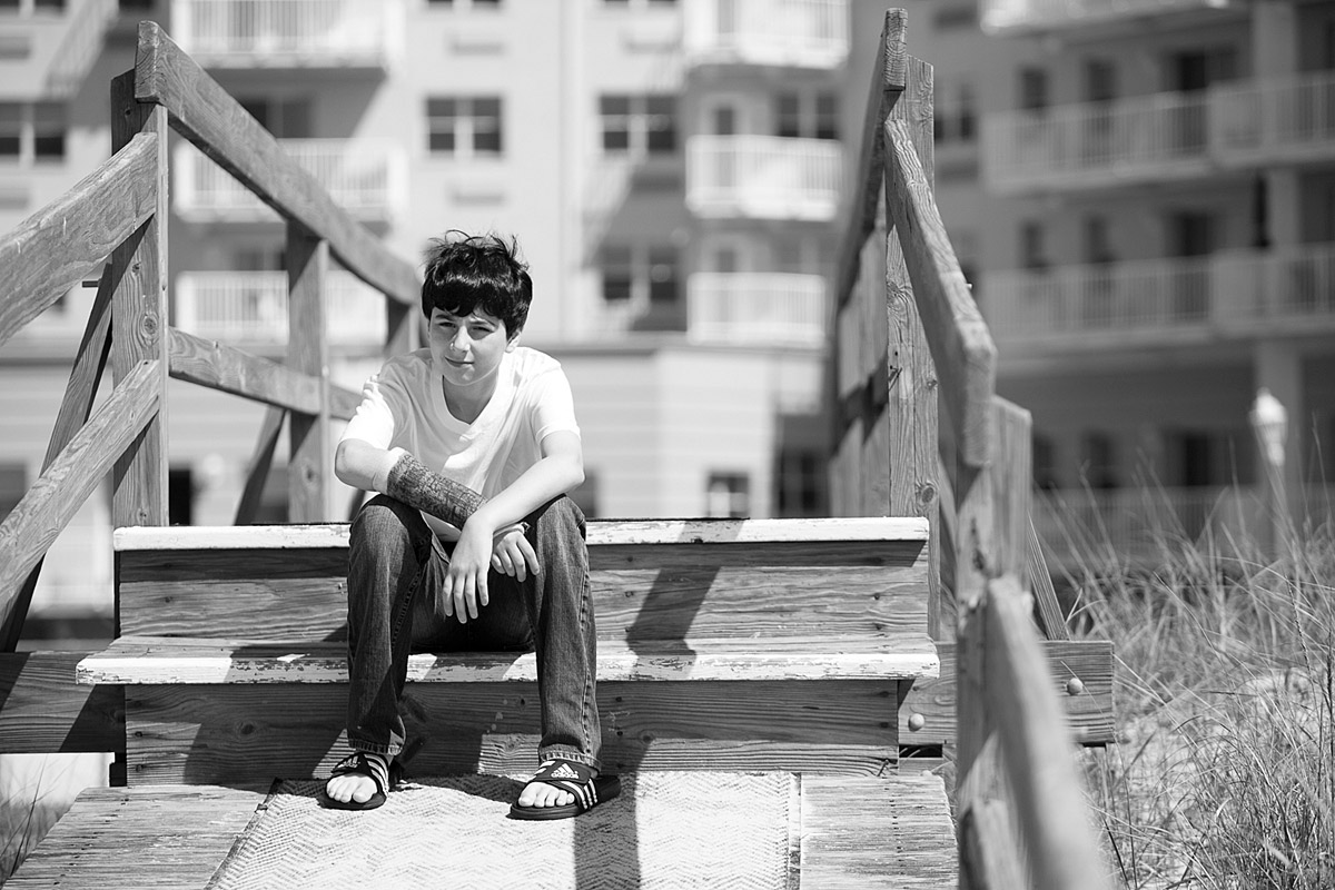 Jake's LI Beach Portrait Shoot Photo