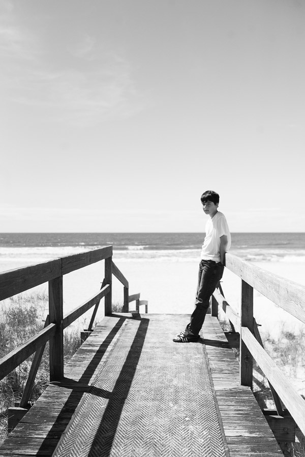 Jake's LI Beach Portrait Shoot Photo