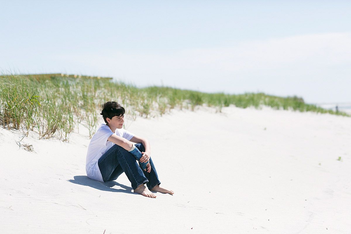 Jake's LI Beach Portrait Shoot Photo