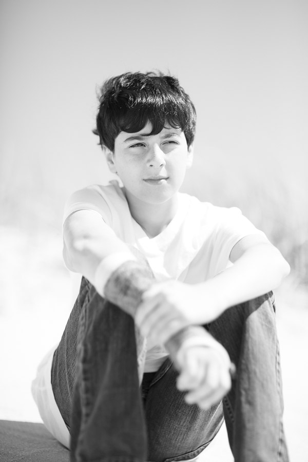 Jake's LI Beach Portrait Shoot Photo