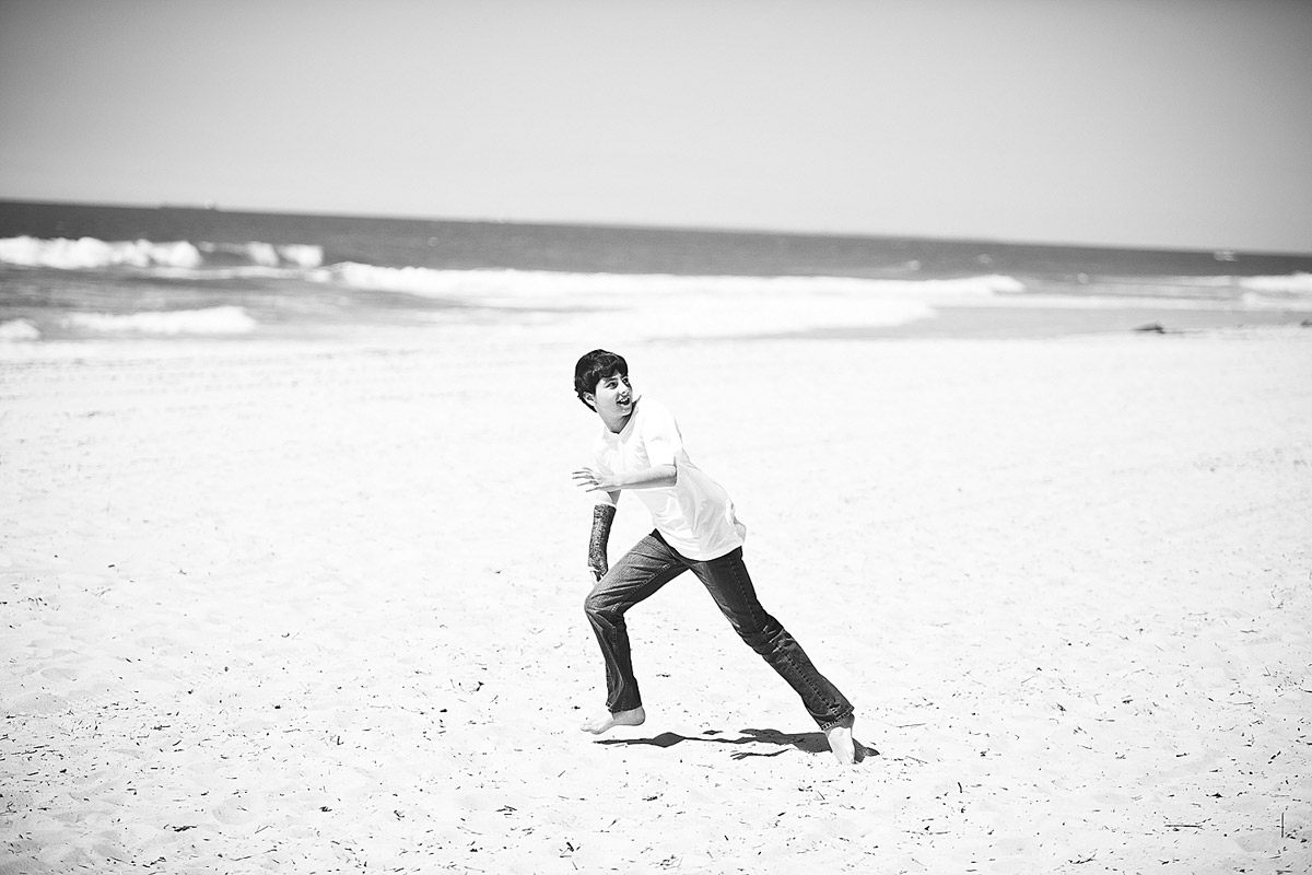 Jake's LI Beach Portrait Shoot Photo