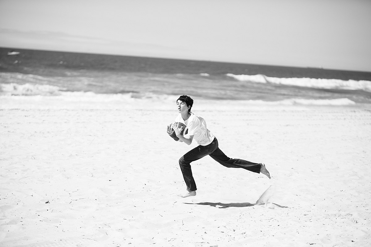 Jake's LI Beach Portrait Shoot Photo