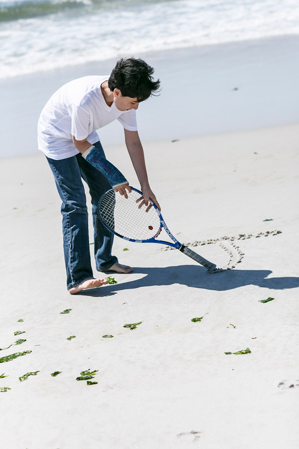 Jake's LI Beach Portrait Shoot Photo