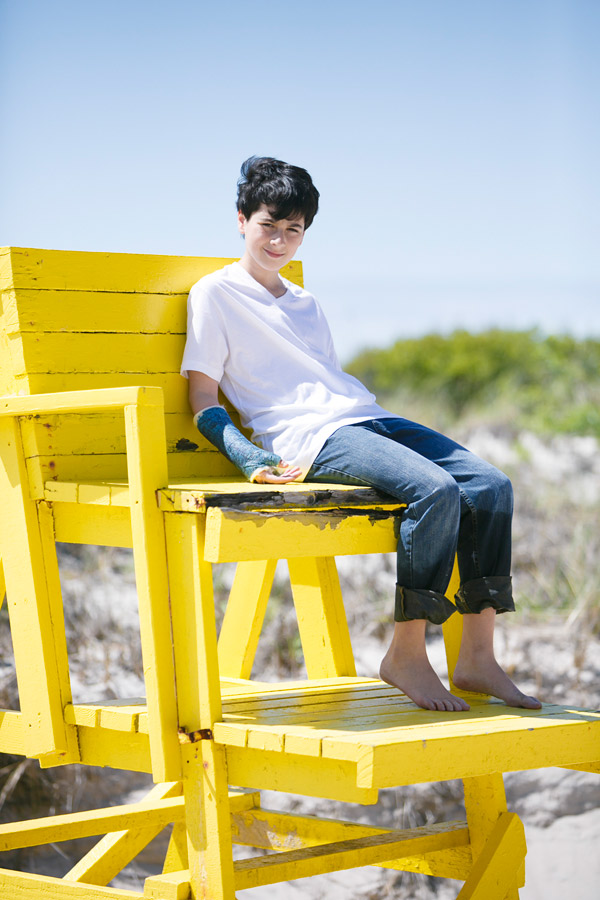 Jake's LI Beach Portrait Shoot Photo