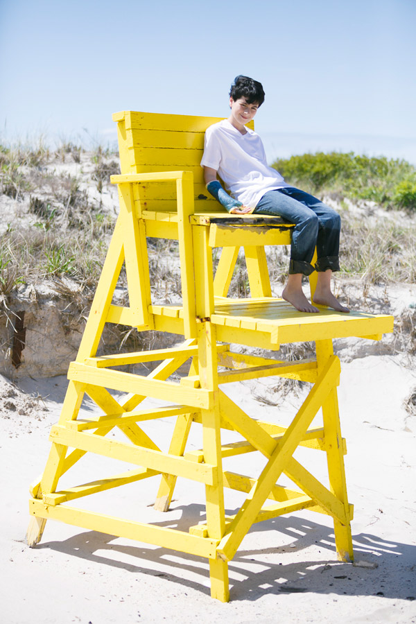 Jake's LI Beach Portrait Shoot Photo