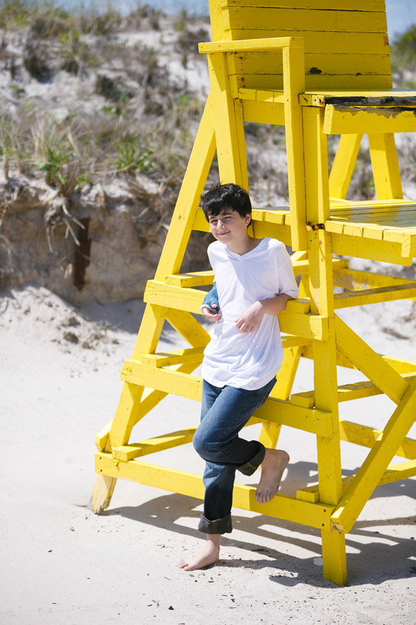 Jake's LI Beach Portrait Shoot Photo