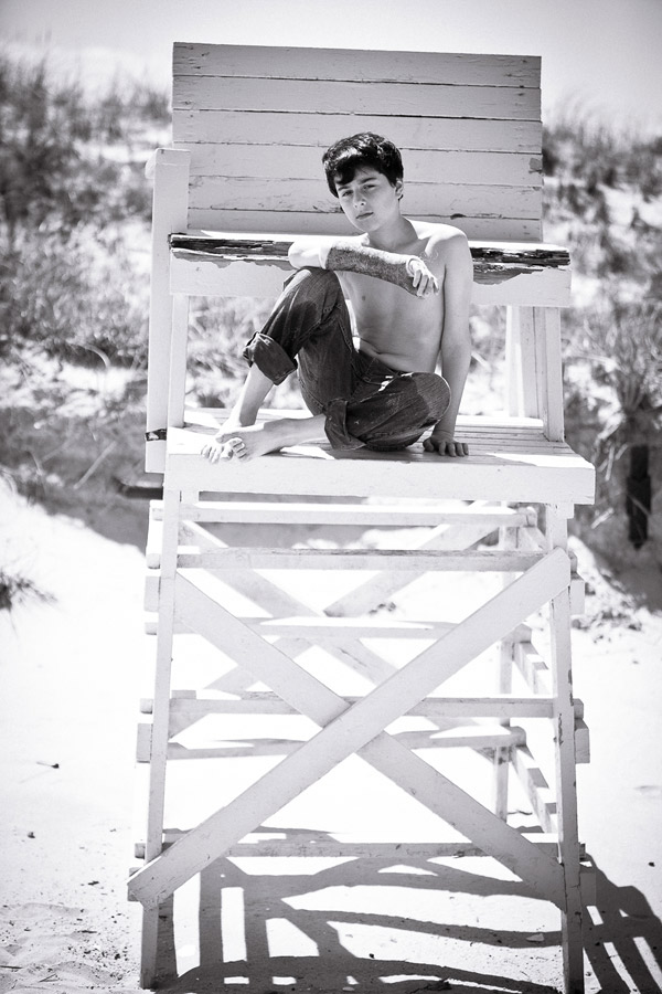 Jake's LI Beach Portrait Shoot Photo